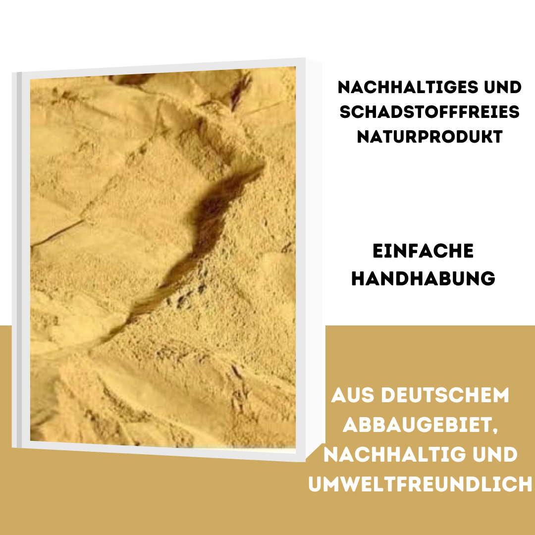 Lehmpulver I Naturlehm I Terrariensand I Bodengrund I Samenbombe I Insektenhotel Wahlweise I 1 Kg, 2 Kg, 5 Kg, 10 Kg, 20 Kg