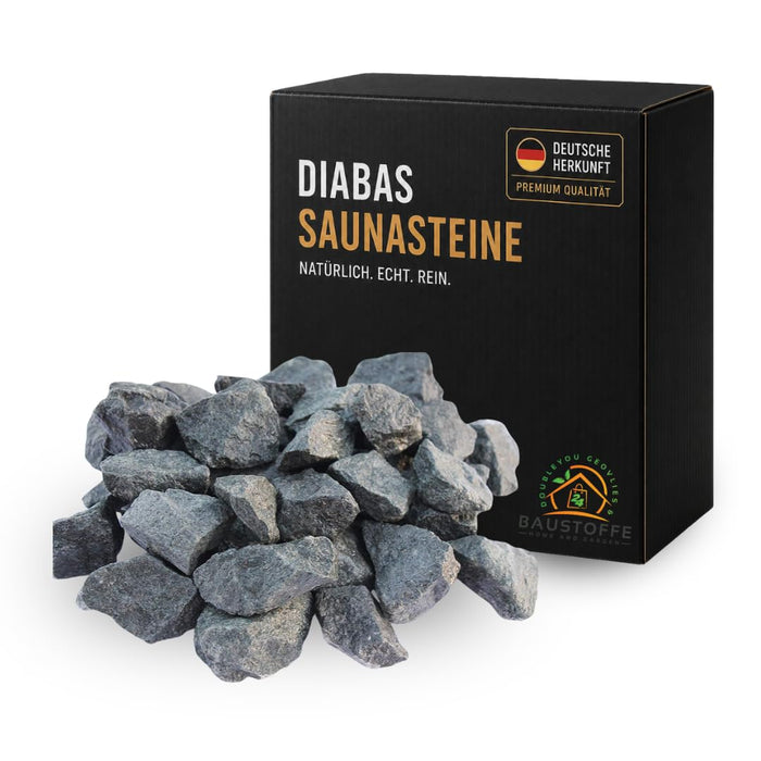 Diabas-Saunasteine 50–80 mm