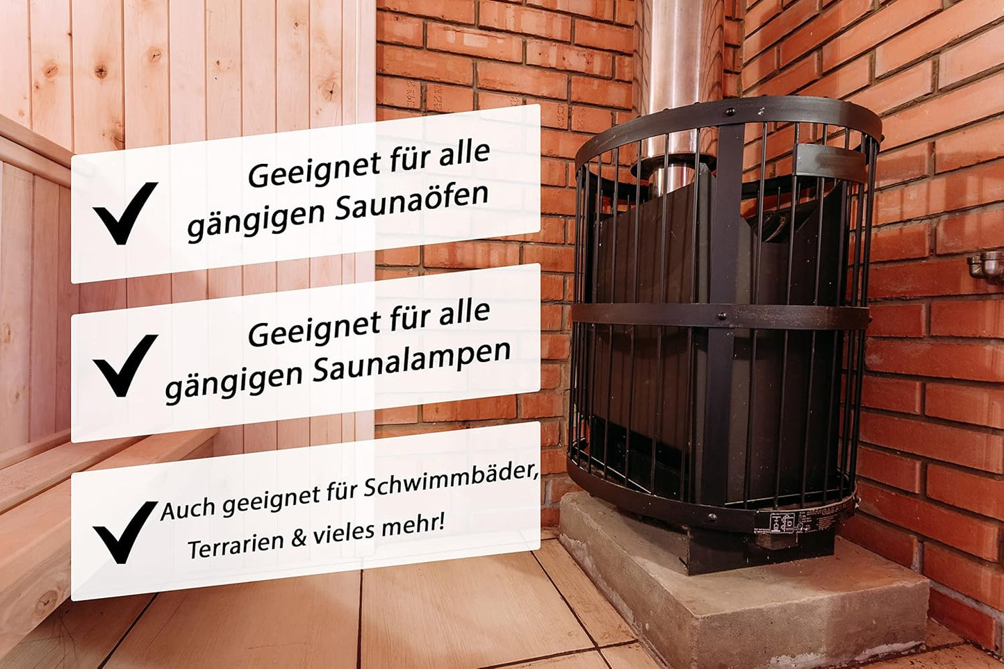 1-20 Meter (m) Silikonkabel 5x2,5 mm² | SiHF | Hitzebeständige und flexible Silikonleitung | Saunakabel | Optimal für Saunaöfen | -60°C bis +180°C | Wärmegeräte, Scheinwerfer, Heizkraftwerke etc.