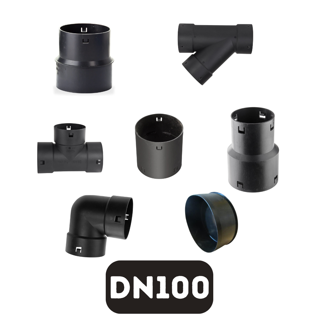 Drainage-Formteile DN 100