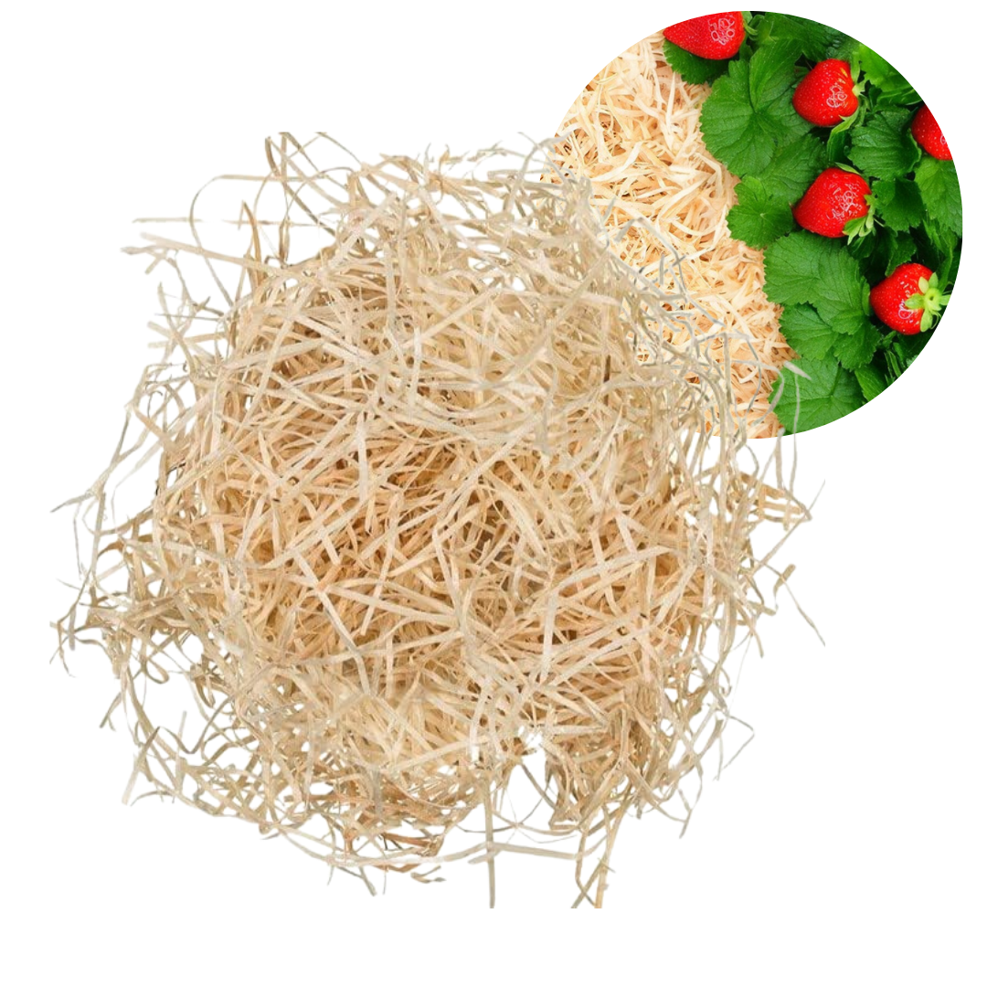 1-20 Kilogramm (Kg) Holzwolle | Natur | Erdbeerholzwolle | In Deutschland hergestellt | Ideal als Füllmaterial oder zur Dekoration | Unbehandelt