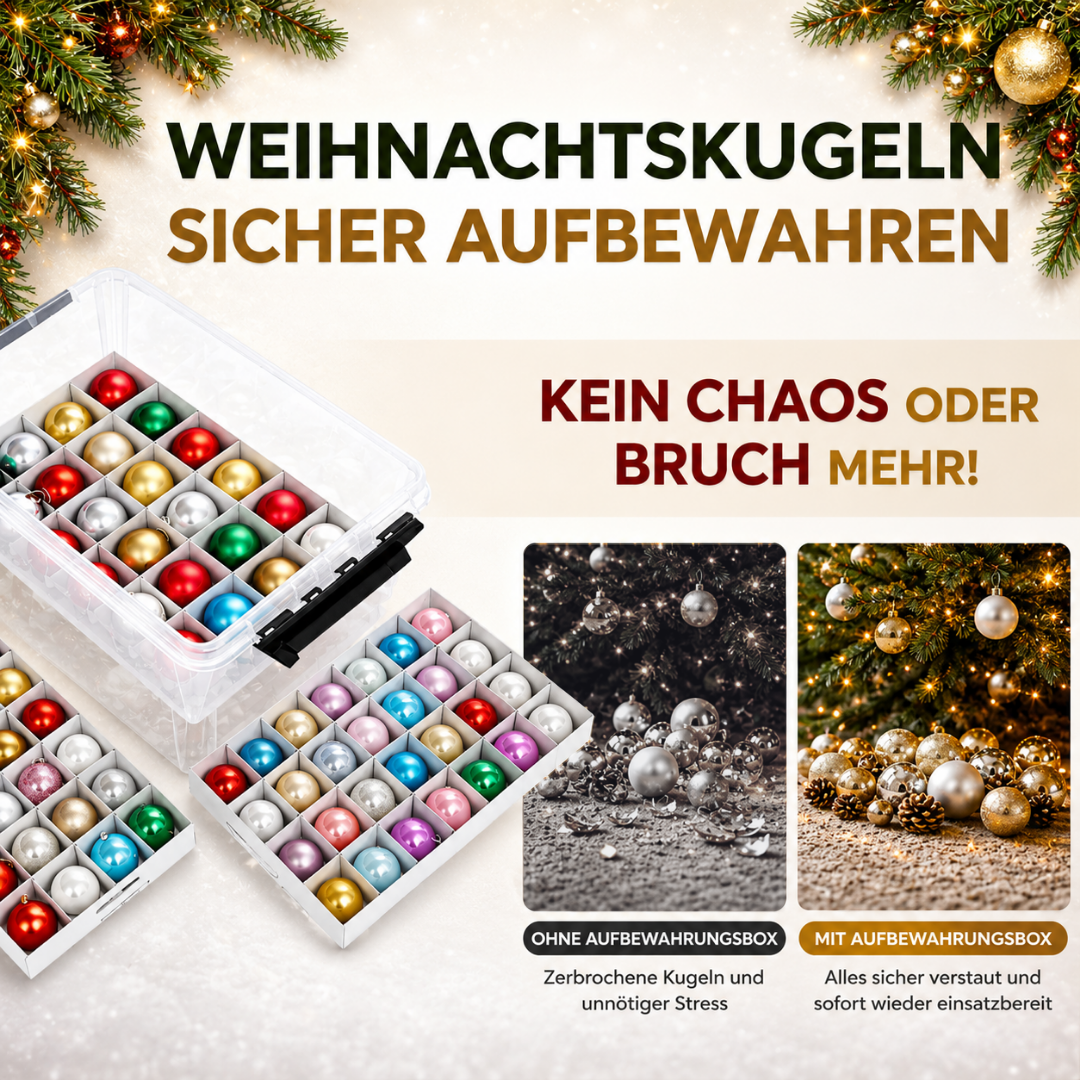 Weihnachtskugel-Box 61 Liter