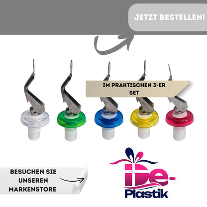 Flaschenverschluss universal, 3er-Set