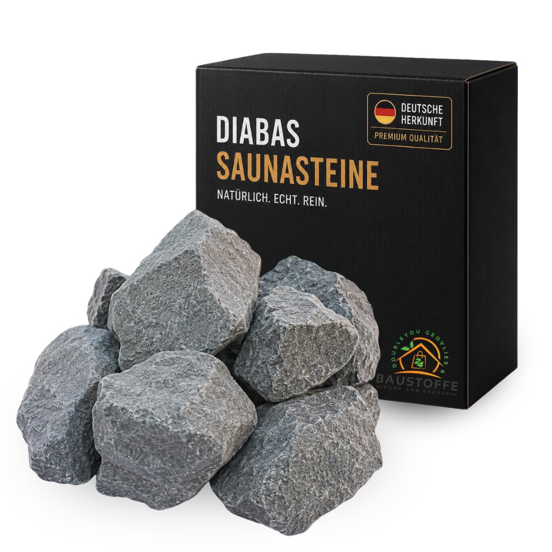 Diabas-Saunasteine XXL 120–250 mm