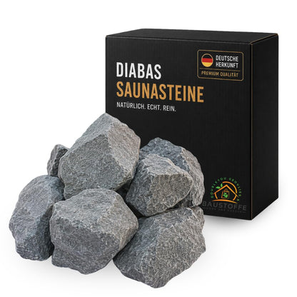 Diabas-Saunasteine XXL 120–250 mm