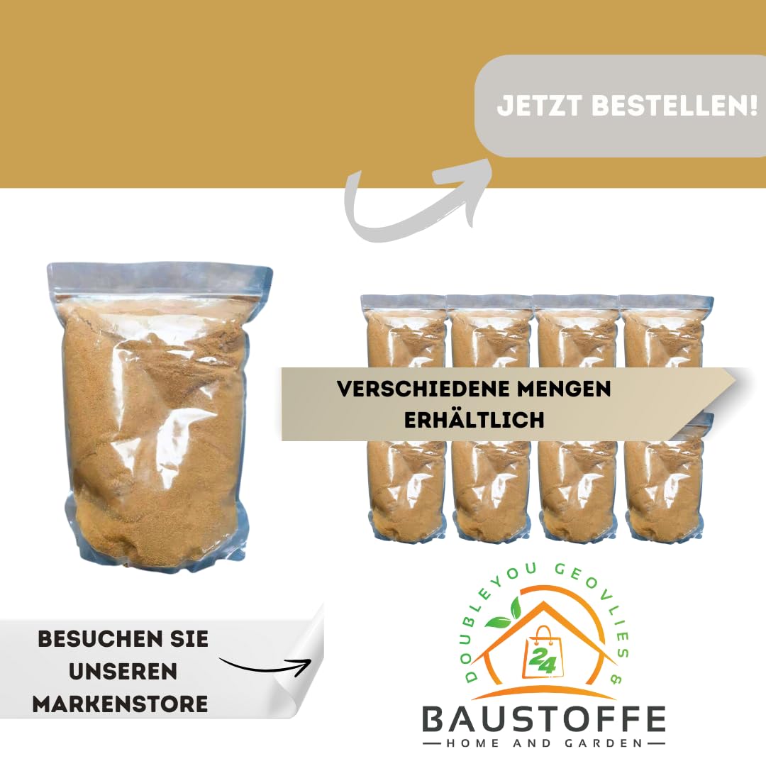 Lehmpulver, Naturlehm 1–20 kg