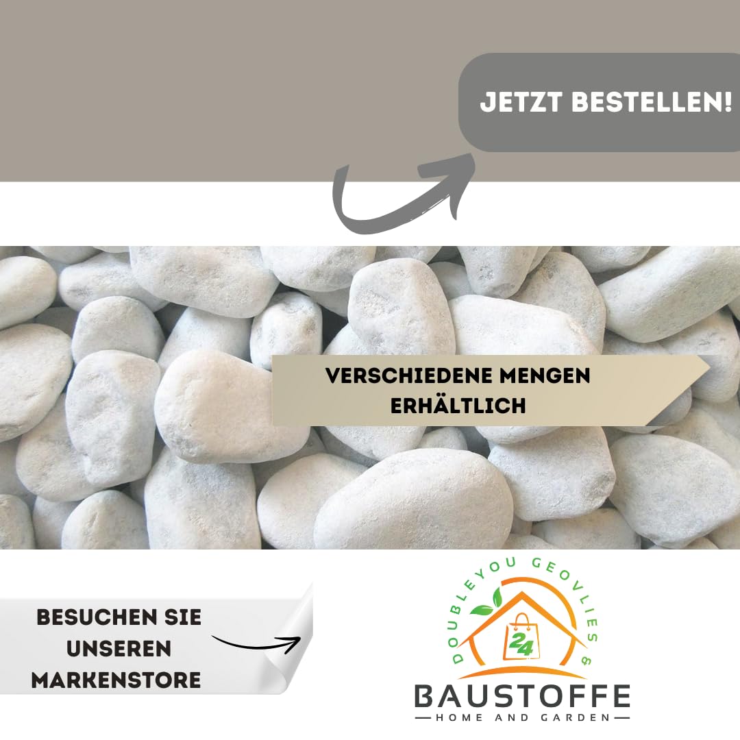 Zierkies weiß, Marmor 7–15 mm