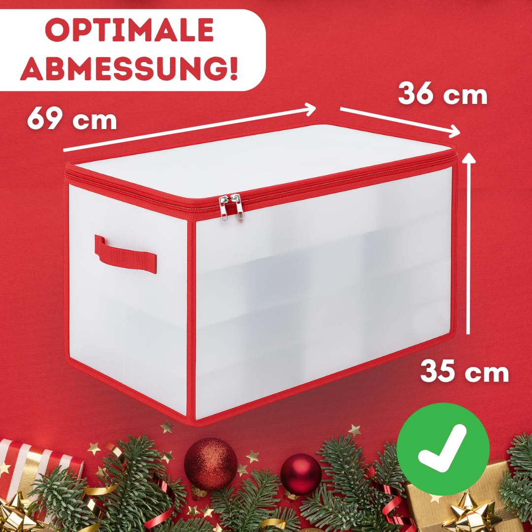 Abmessungen der Faltbox XL: 69 × 36 × 35 cm