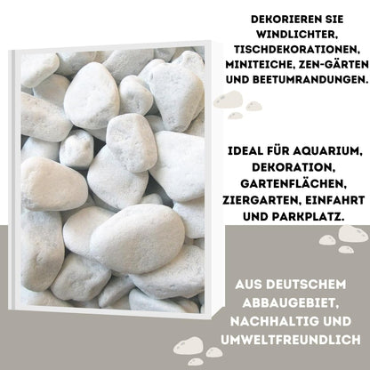 Zierkies weiß, Marmor 40–60 mm