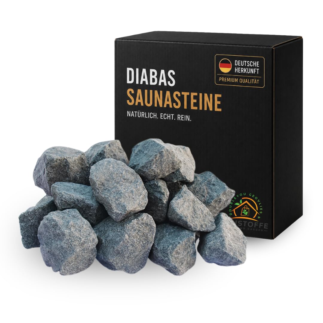 Diabas-Saunasteine 80–120 mm