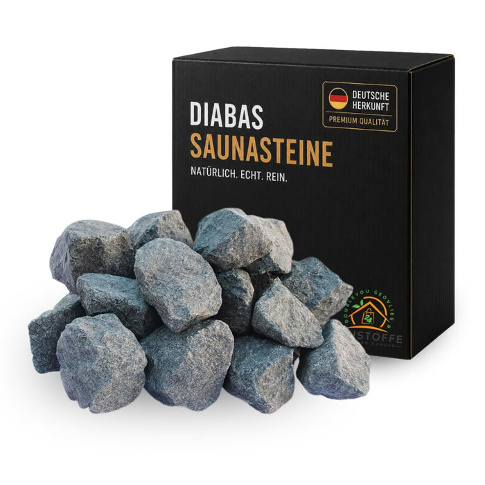 Diabas-Saunasteine 80–120 mm