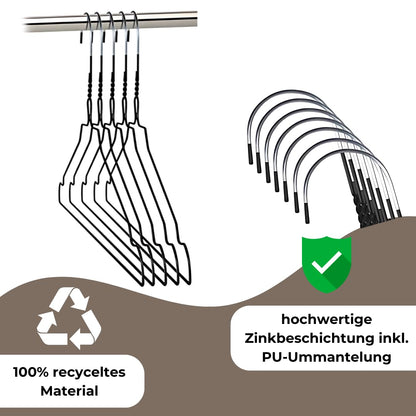 Drahtbügel schwarz, 100–450 Stück