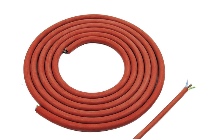 Silikonkabel SiHF 3 × 1,5 mm²