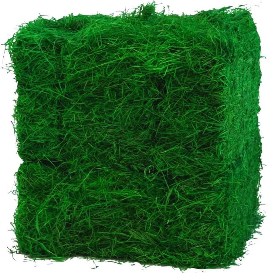 1-20 Kilogramm (1Kg) Grünes Ostergras | Perfekt für Oster-Deko | Holzwolle 100% gefärbt | Ideal als Füllmaterial oder zur Dekoration | In Deutschland hergestellt