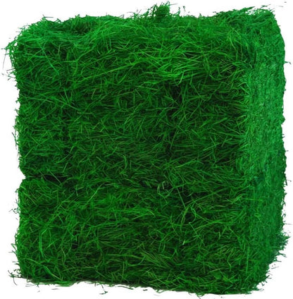 1-20 Kilogramm (1Kg) Grünes Ostergras | Perfekt für Oster-Deko | Holzwolle 100% gefärbt | Ideal als Füllmaterial oder zur Dekoration | In Deutschland hergestellt