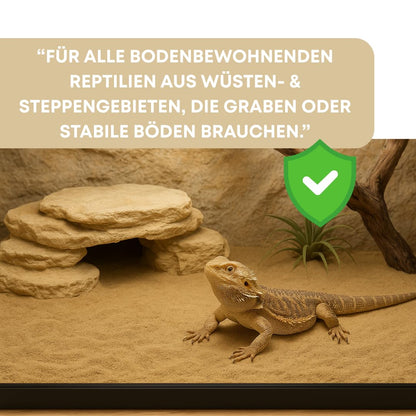 Terrariensand-Fertigmix mit Lehm