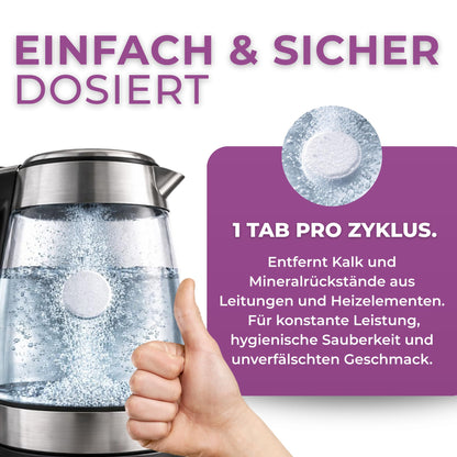 AmbiClean Entkalkungstabletten für Kaffeevollautomaten
