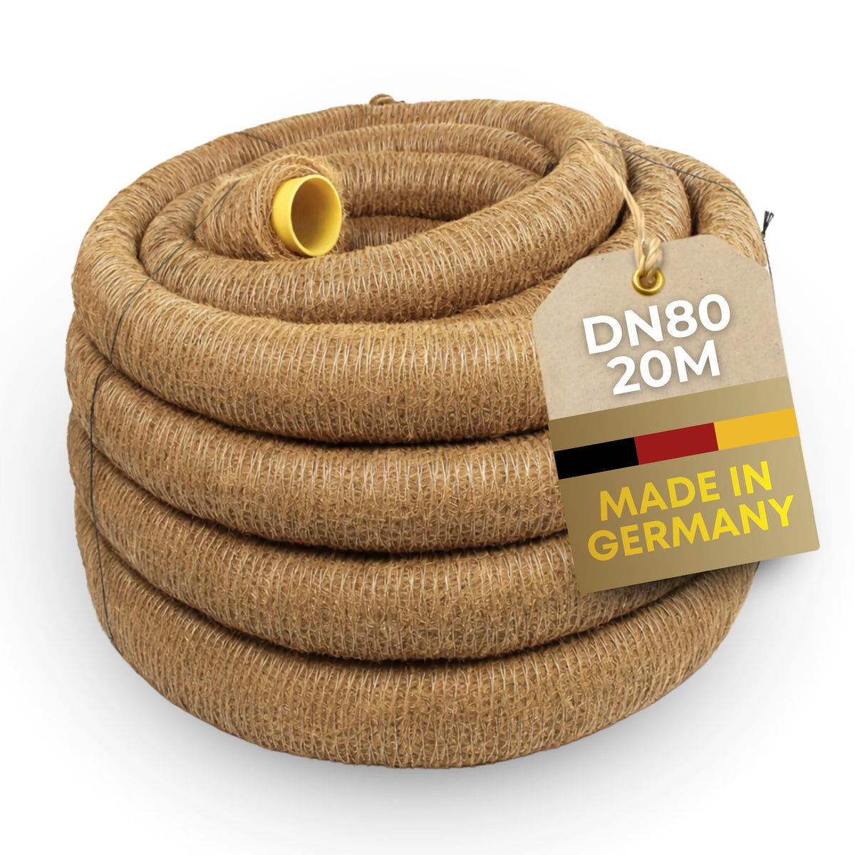 Drainagerohr mit Kokosfilter