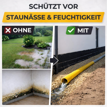 Drainagerohr mit Kokosfilter