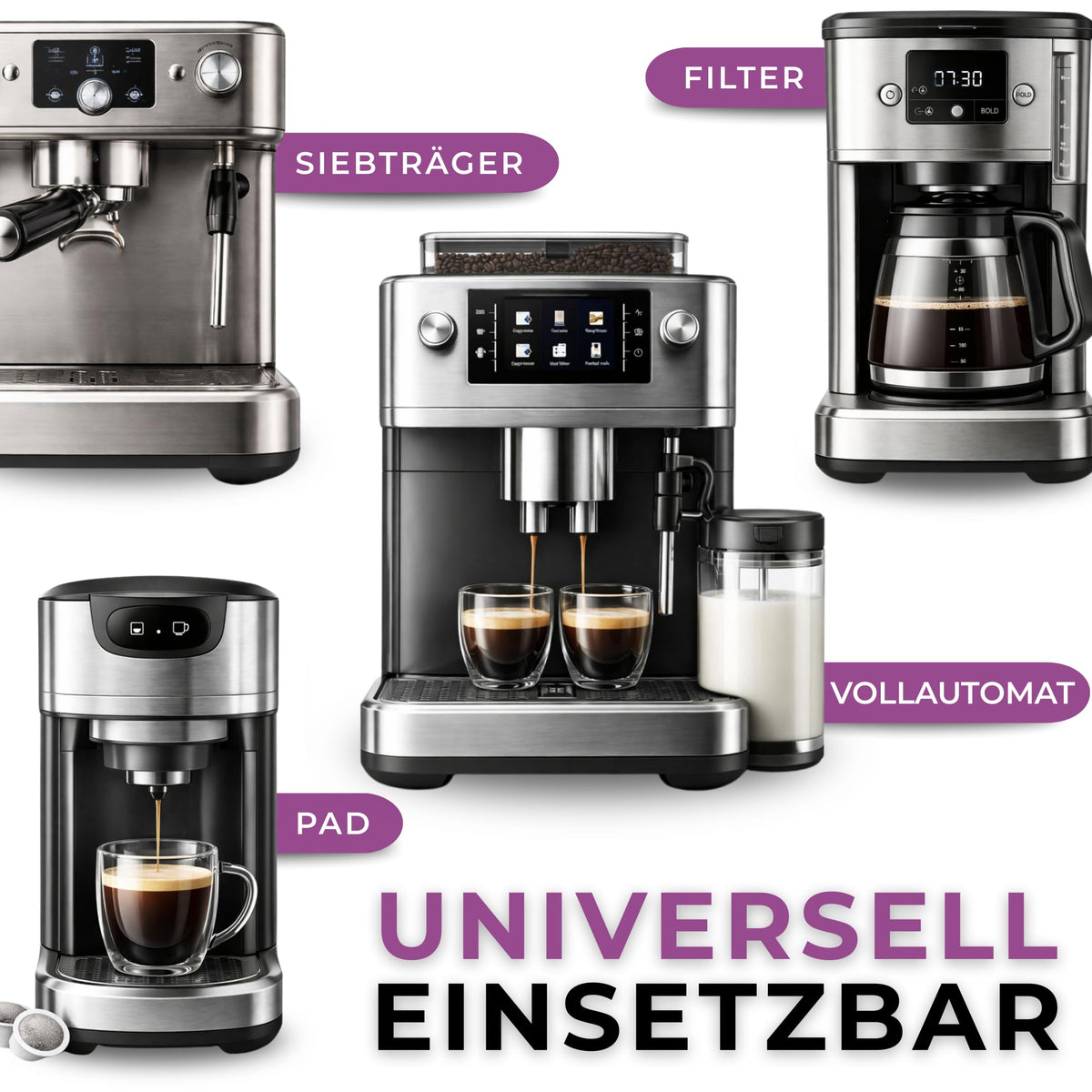AmbiClean Entkalkungstabletten für Kaffeevollautomaten