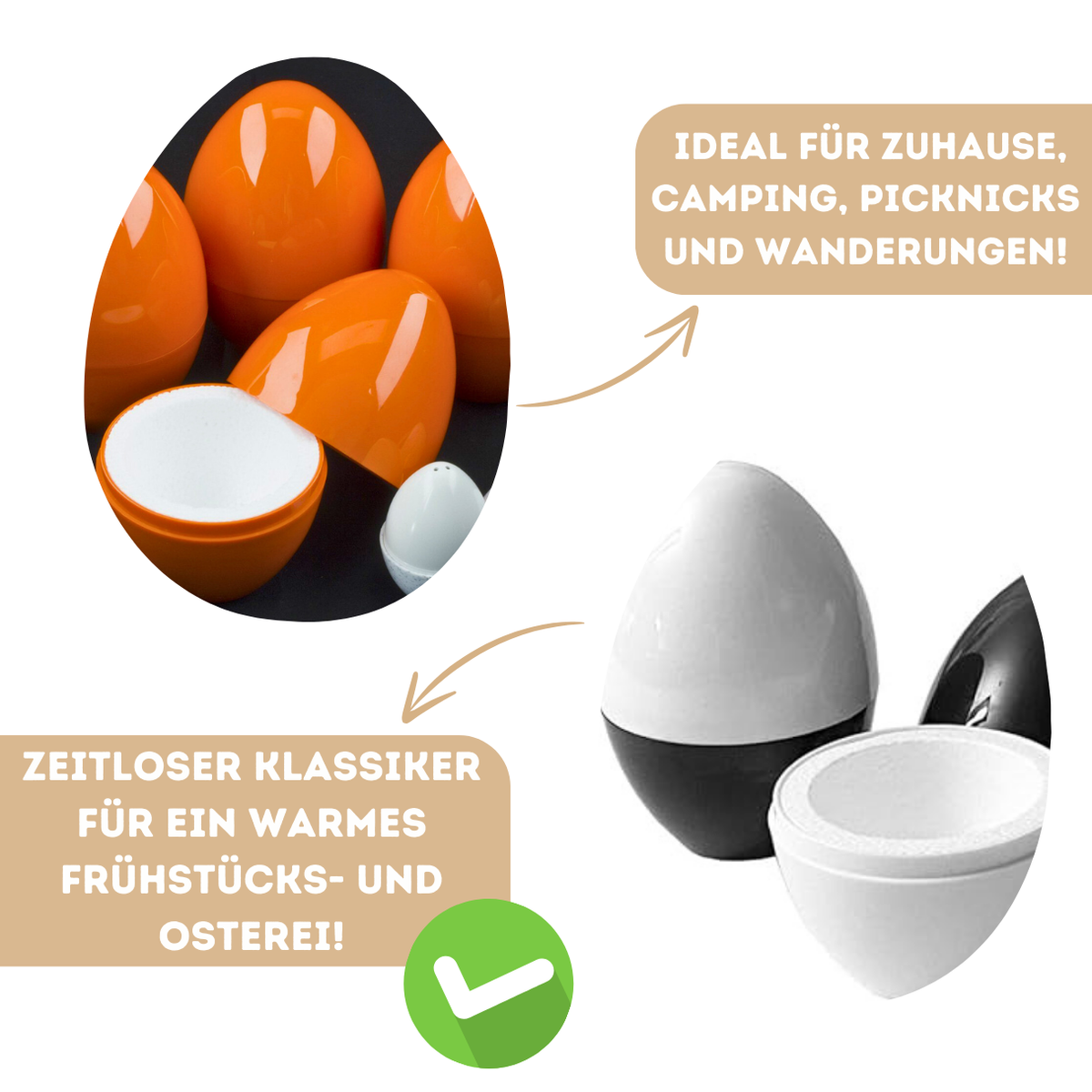 Eierwärmer Thermo-Ei, 4er-Set